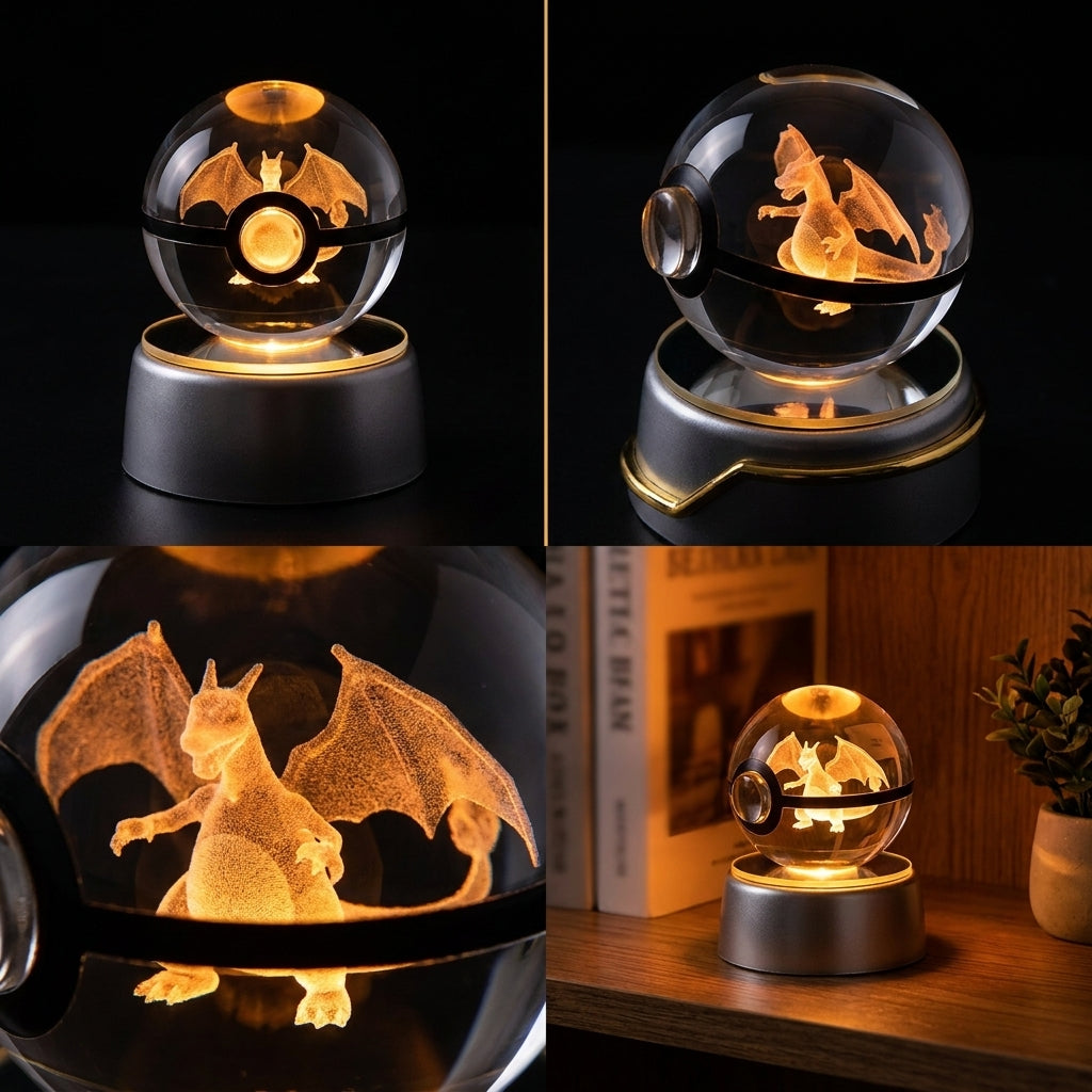 GlowOrb™ Light Sphere — Charizard