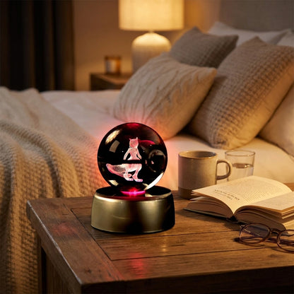 GlowOrb™ Light Sphere — Mewtwo