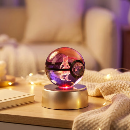 GlowOrb™ Light Sphere — Mewtwo